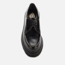 Adieu Men's Type 124 Leather Derby Shoes - Black - UK 7