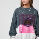 La Detresse Women's Break Through Pullover Sweatshirt - Acid Wash Charcoal