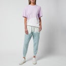 La Detresse Women's Lilac Acid Wash T-Shirt - Lilac - XS