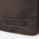 Ganni Women's Quilted Recycled Tech Bag - Black