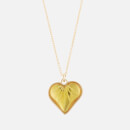 Coach Women's Heart Chain Necklace - Gold