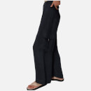 Whistles Women's Evie Pull Leg Trousers - Washed Black - UK 12