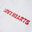 Swizzels Sweety Collection Pop Hearts Oversized Heavyweight T-Shirt - White