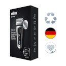 Braun Series 8 - 8417s Wet and Dry - Silver