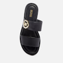 MICHAEL Michael Kors Women's Summer Double Strap Sandals - Black - UK 5.5