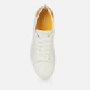 Kate Spade New York Women's Audrey Leather Cupsole Trainers - Optic White/Sunglow