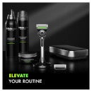 Gillette Labs with Exfoliating Bar Razor, Travel Case, Magnetic Stand and Razor Blades