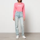 BOSS Women's Elaboss Sweatshirt - Medium Pink - XS