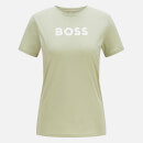 BOSS Women's Elogo T-Shirt - Light/Pastel Green - XS