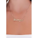 Babygirl Pendant Necklace