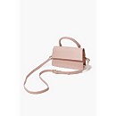 Structured Flap-Top Crossbody Bag