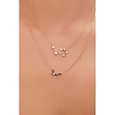 Zodiac Pendant Layered Necklace