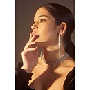 Rhinestone Duster Earrings