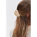 Floral Rhinestone Hair Claw Clip