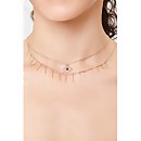 Evil Eye Charm Layered Necklace