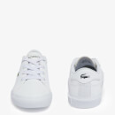 Lacoste Infant Powercourt Trainers - White - UK 5 Toddler