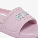 Lacoste Infant Slide Sandals - Pink - UK 6 Toddler