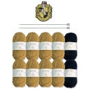 Eaglemoss Hufflepuff House Scarf Knit Kit