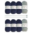 Eaglemoss Ravenclaw Mittens & Slouch Socks Knit Kit
