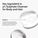 The Ordinary Sulphate 4% Cleanser for Body and Hair 240ml