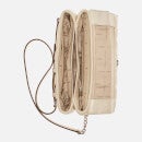 DKNY Women's Seva  Medium Shoulder Bag - Ivory/Silver