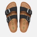 Birkenstock Men's Arizona Vegan Double Strap Sandals - Black - EU 41/UK 7.5