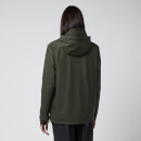 RAINS Women's Short Hooded Coat - Green - XS
