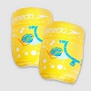 Junior Printed Roll Up Armbands Yellow/Blue