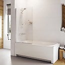 Gleam Single Panel Standard Bath Screen