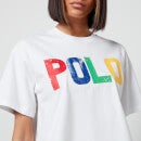 Polo Ralph Lauren Women's Polo Logo Cropped T-Shirt - White - XS