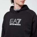 EA7 Men's Visability Fleece Hoodie - Black