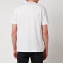 EA7 Men's Logo Series Chest Graphic T-Shirt - White - S