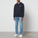 EA7 Men's Core Identity French Terry Hoodie - Night Blue - S