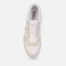 Polo Ralph Lauren Men's Polo Court Leather/Suede Trainers - White/Newport Navy PP - UK 10