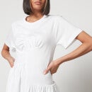 Marques Almeida Women's Panelled Gathered Dress - White - XS