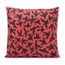 Hitchcock The Birds Abstract Flight Square Cushion