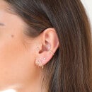 Astrid & Miyu April Birthstone Crystal Stud Earrings