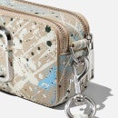 Marc Jacobs Women's Snapshot Splatter Paint Bag - Brown Rice Multi