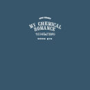 Camiseta con ouija para hombre de My Chemical Romance - Navy Acid Wash