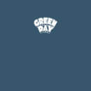 Camiseta Paradise para hombre de Green Day - Navy Acid Wash