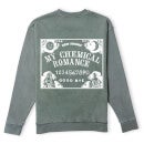 My Chemical Romance Ouija Sweatshirt - Khaki Acid Wash