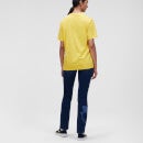 KARL LAGERFELD Women's Unisex Smiley T-Shirt - Yellow - M