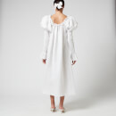 Sleeper Women's Opera Linen Dress - White - S