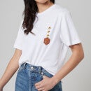 Crash Bandicoot Fruit Unisex T-Shirt - Wit