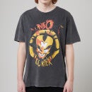 Crash Bandicoot Neo Cortex Unisex T-Shirt - Zwart Acid Wash