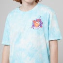 Camiseta Crash Bandicoot Dingo's Unisex - Turquesa Tie Dye