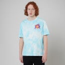 Crash Bandicoot Dingo's Unisex T-Shirt - Turquoise Tie Dye