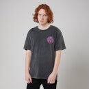 Crash Bandicoot Mask Unisex T-Shirt - Zwart Acid Wash