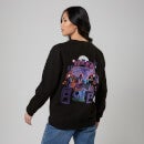 Crash Bandicoot KLANG Embroidered Sweatshirt - Black