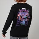 Crash Bandicoot KLANG Embroidered Sweatshirt - Schwarz